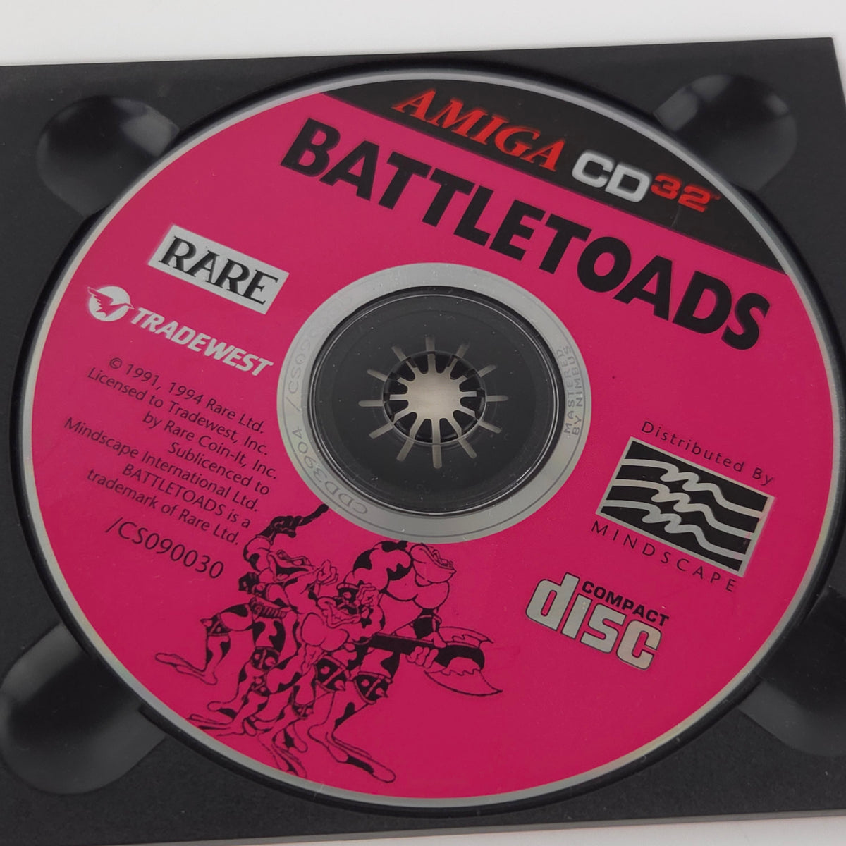 Commodore Amiga CD32 Spiel – Battletoads (OVP)