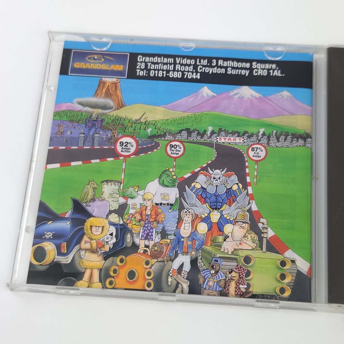 Commodore Amiga CD32 Spiel – Bump N Burn (OVP)
