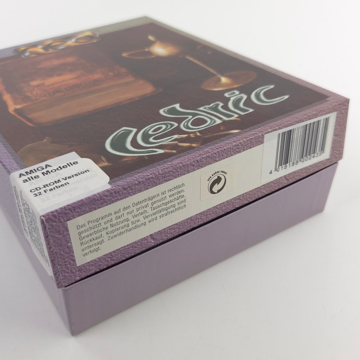 Amiga CD32 Spiel Cedric Big Box OVP PAL NEO 1996