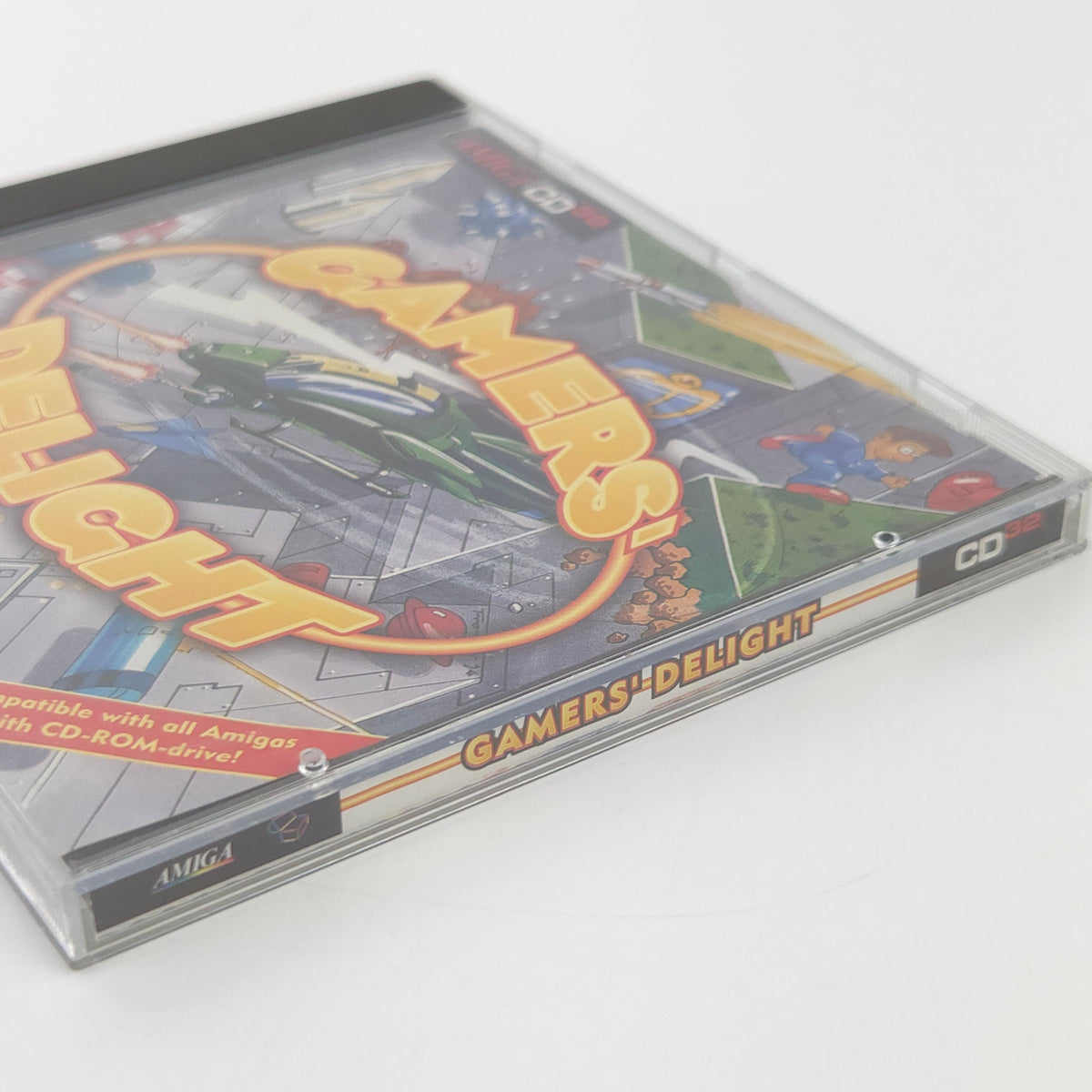 Commodore Amiga CD32 Spiel – Gamers Delight OVP PAL