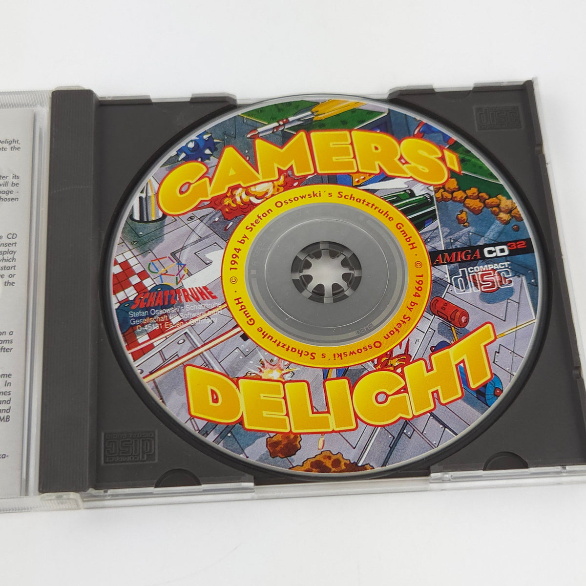 Commodore Amiga CD32 Spiel – Gamers Delight OVP PAL
