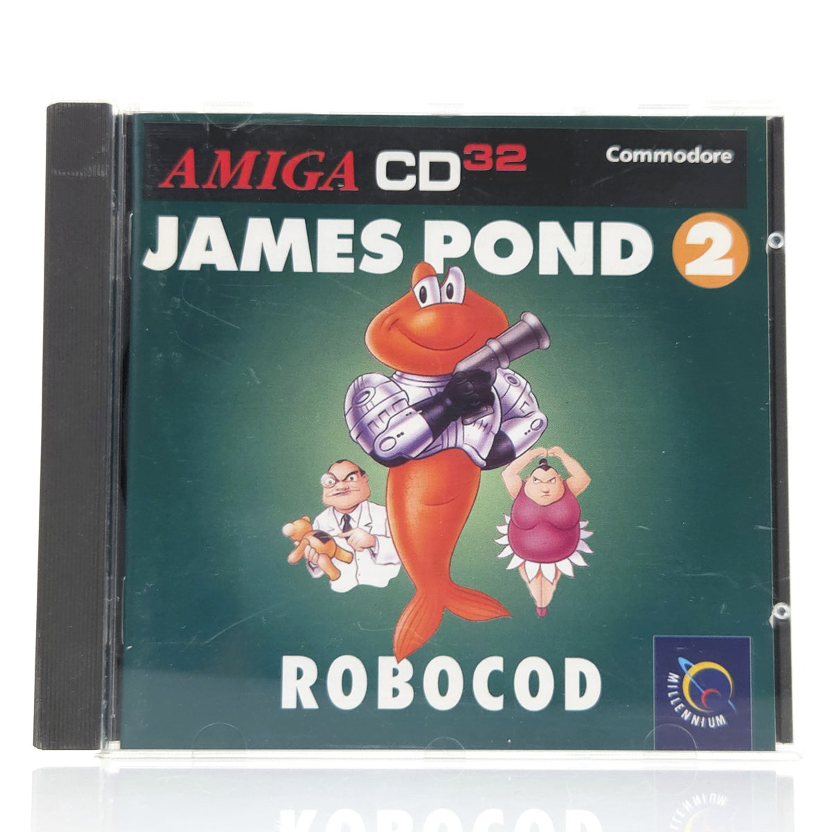 Commodore Amiga CD32 Spiel – James Pond 2 Robocod (OVP)