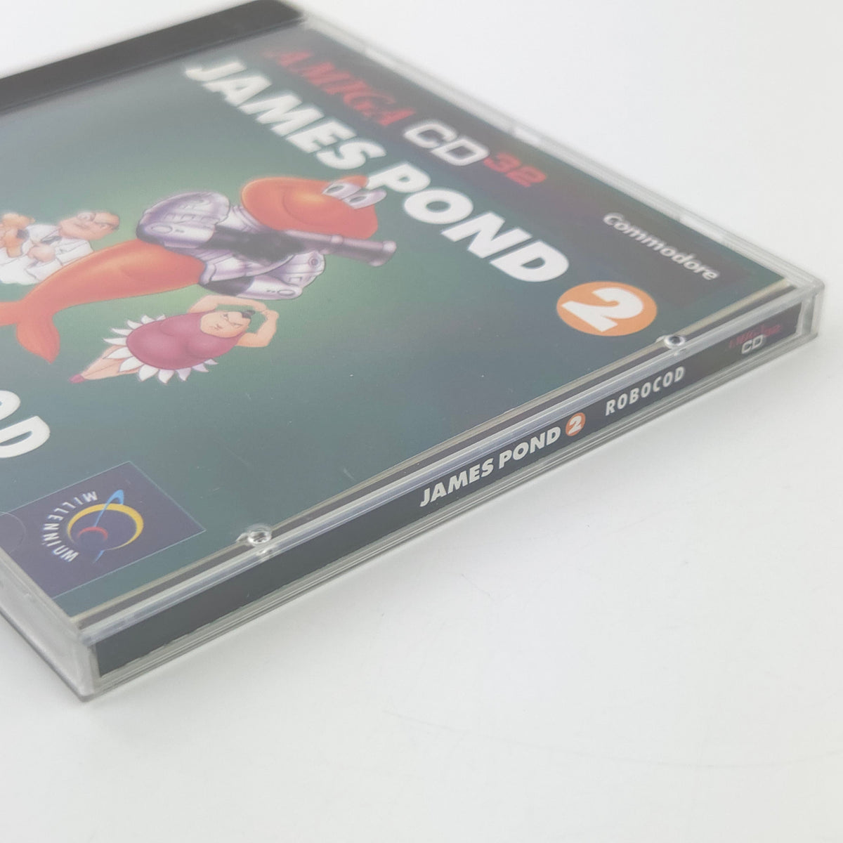Commodore Amiga CD32 Spiel – James Pond 2 Robocod (OVP)