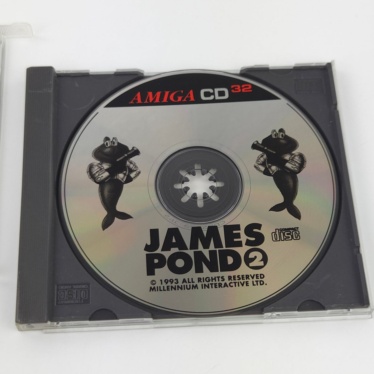 Commodore Amiga CD32 Spiel – James Pond 2 Robocod (OVP)