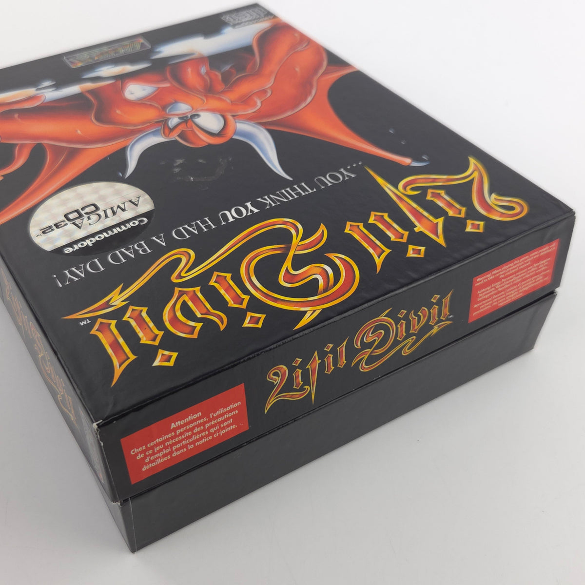Amiga CD32 Spiel Litil Divil Big Box OVP PAL Gremlin