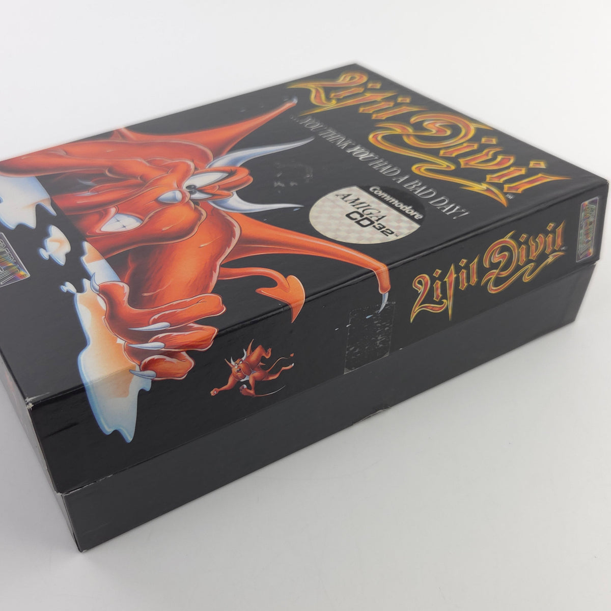 Amiga CD32 Spiel Litil Divil Big Box OVP PAL Gremlin