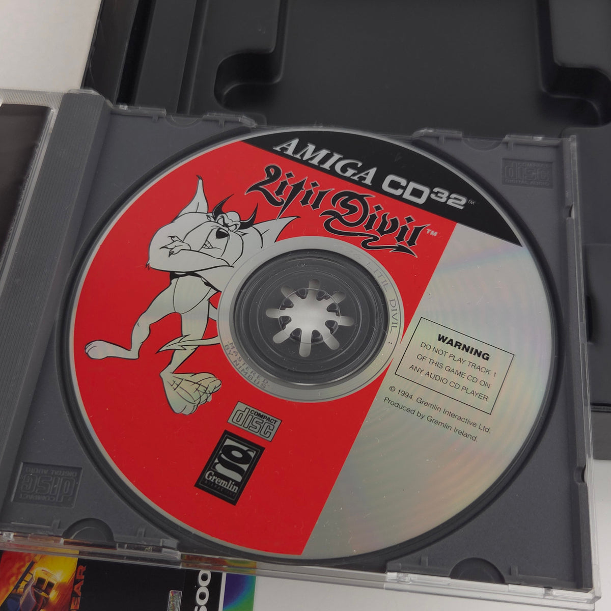 Amiga CD32 Spiel Litil Divil Big Box OVP PAL Gremlin