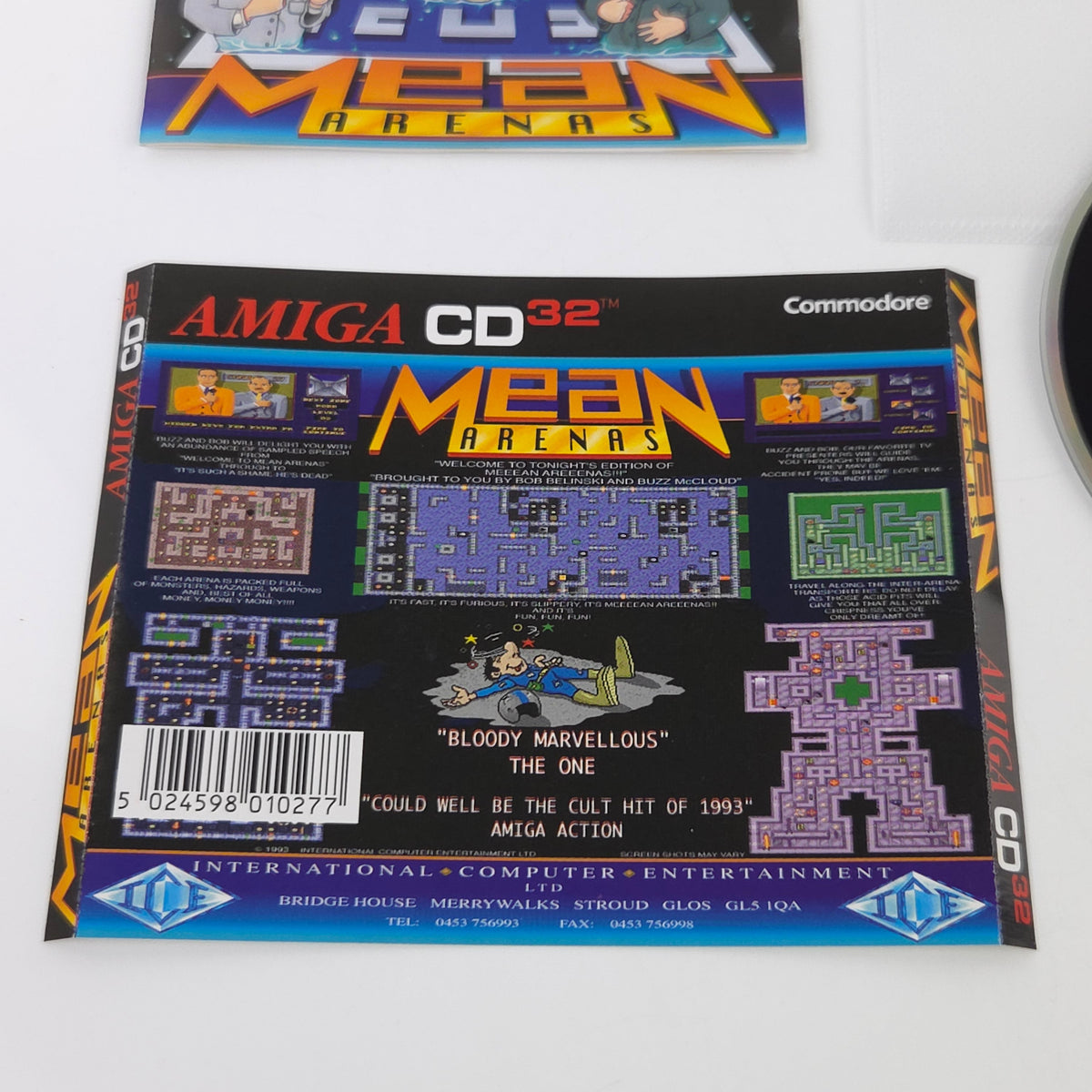 Commodore Amiga CD32 Spiel – Mean Arenas (OVP PAL)