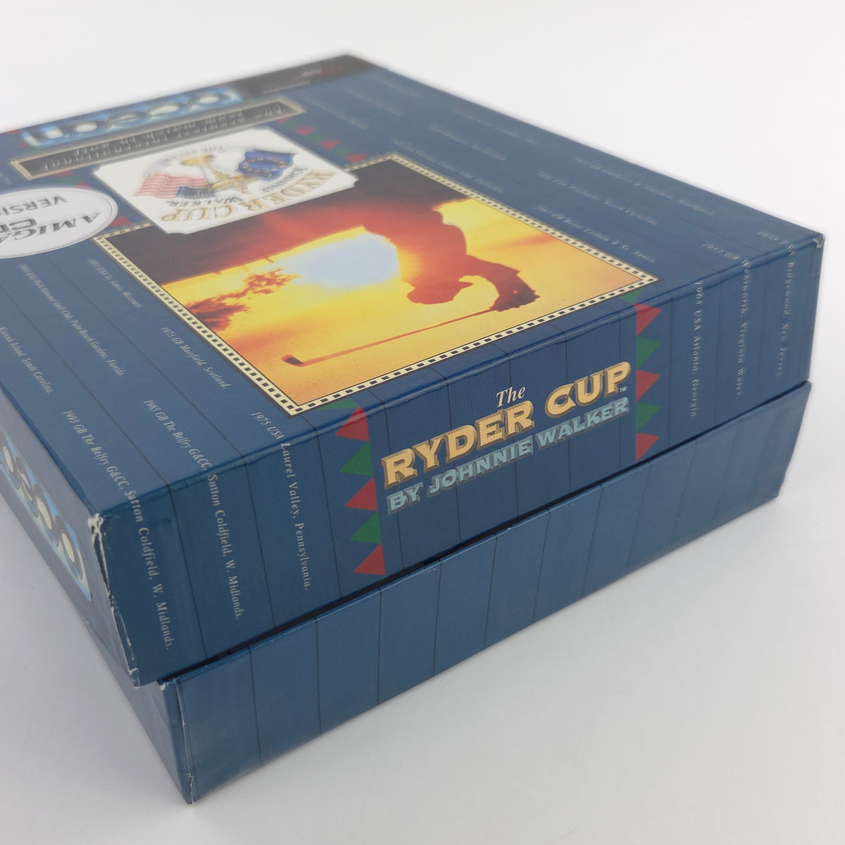 Amiga CD32 Spiel Ryder Cup Johnnie Walker Big Box OVP PAL