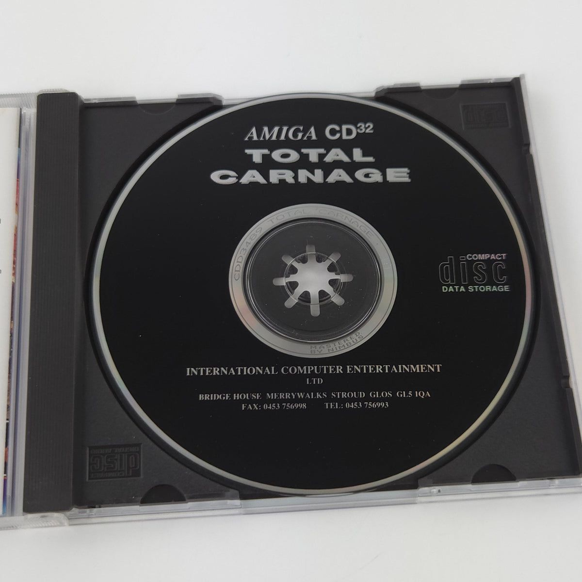 Commodore Amiga CD32 Spiel – Total Carnage OVP PAL