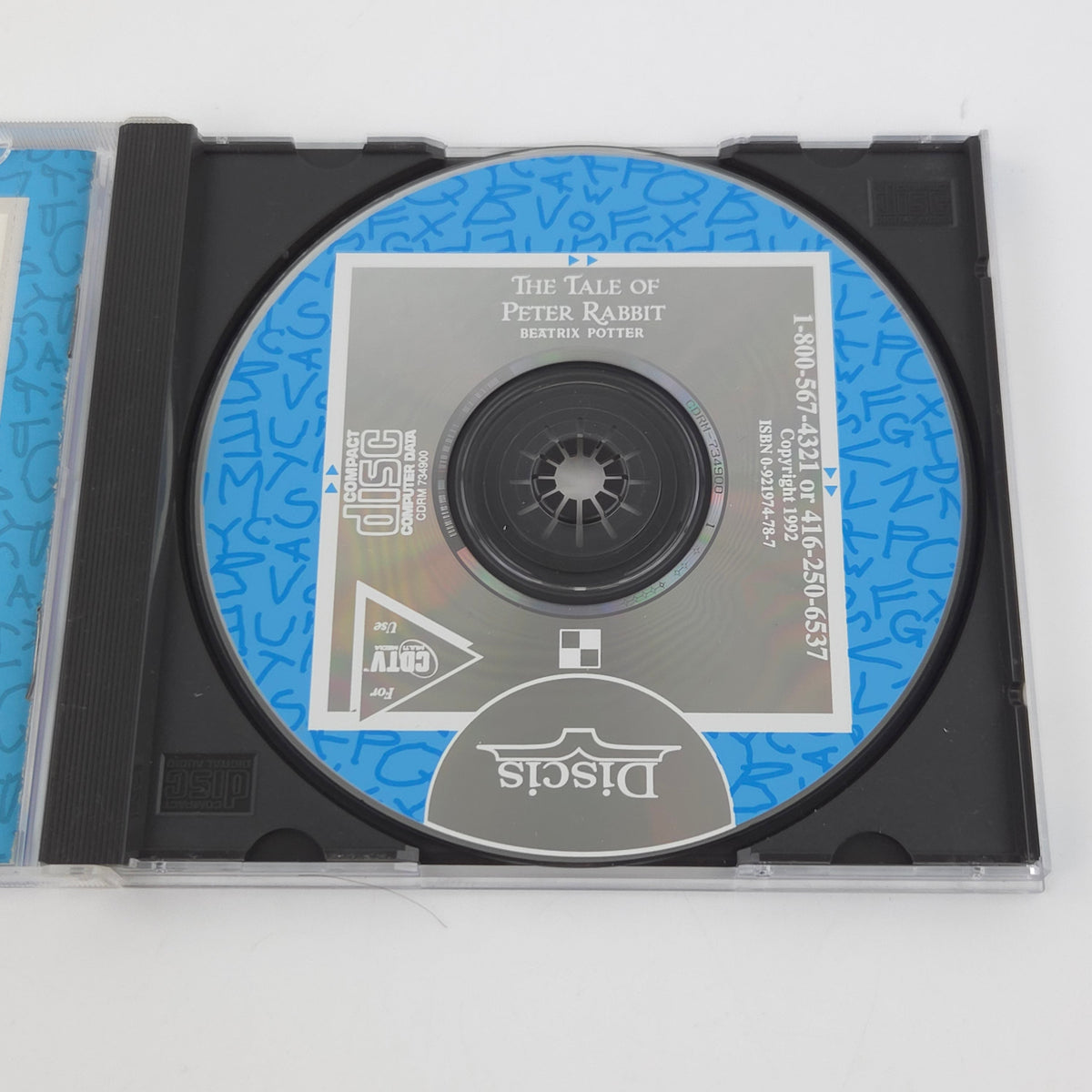 Commodore Amiga CDTV Spiel – The Tale of Peter Rabbit