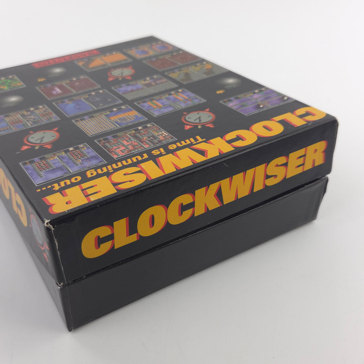 Commodore Amiga Spiel Clockwiser Big Box OVP PAL 1994