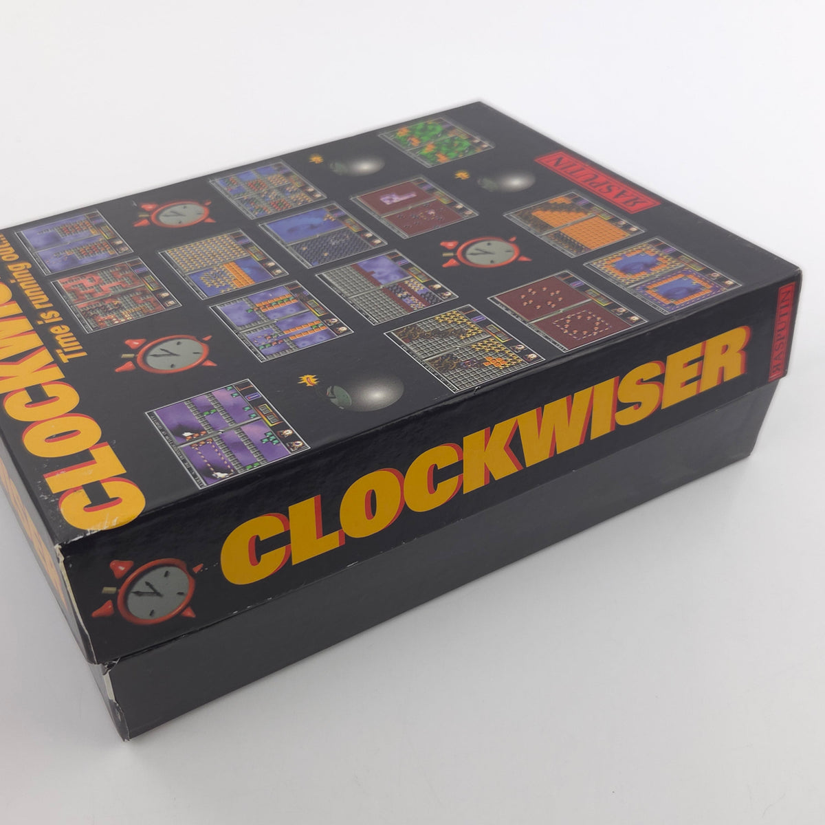 Commodore Amiga Spiel Clockwiser Big Box OVP PAL 1994
