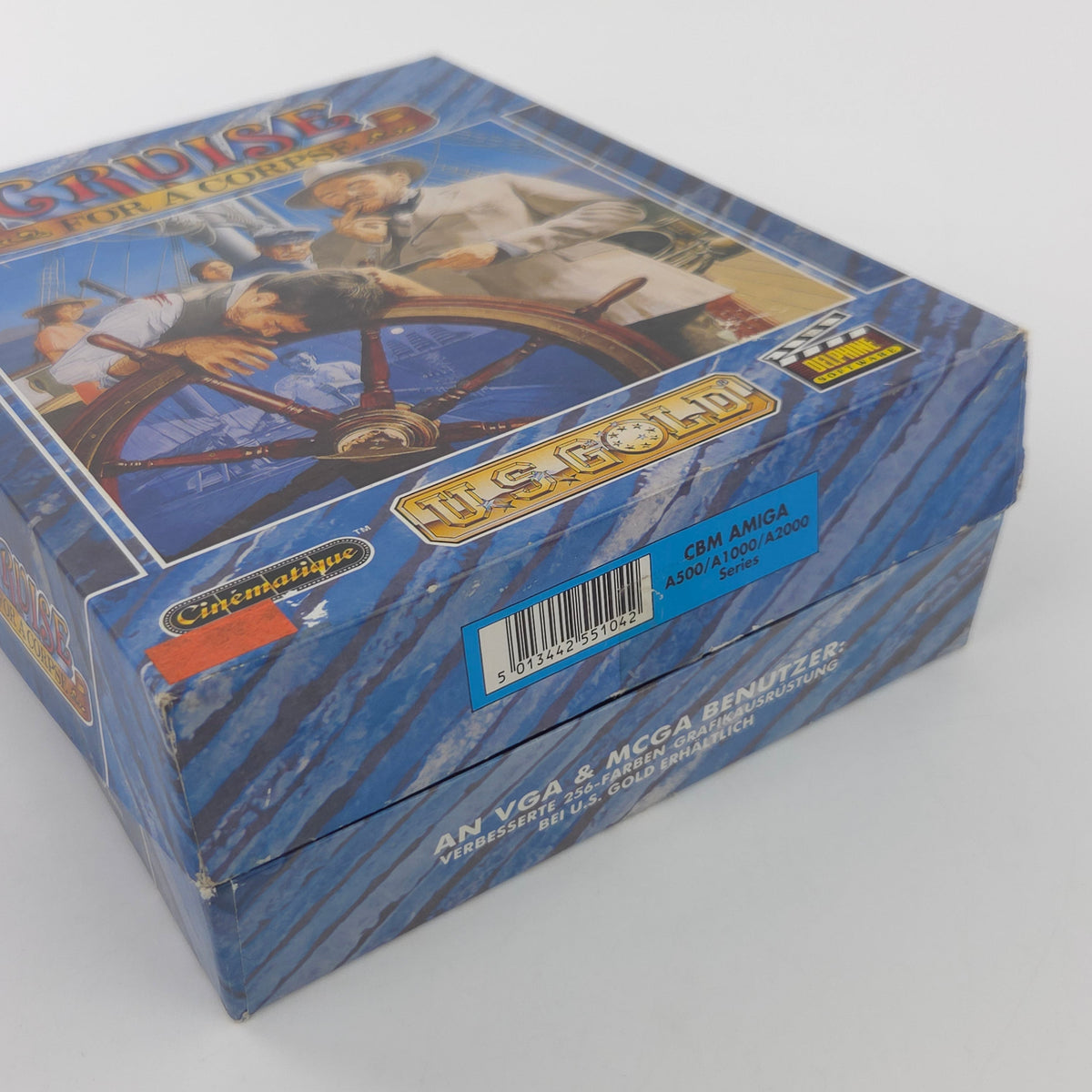 Amiga Spiel Cruise for a Corpse Big Box OVP CBM Diskette