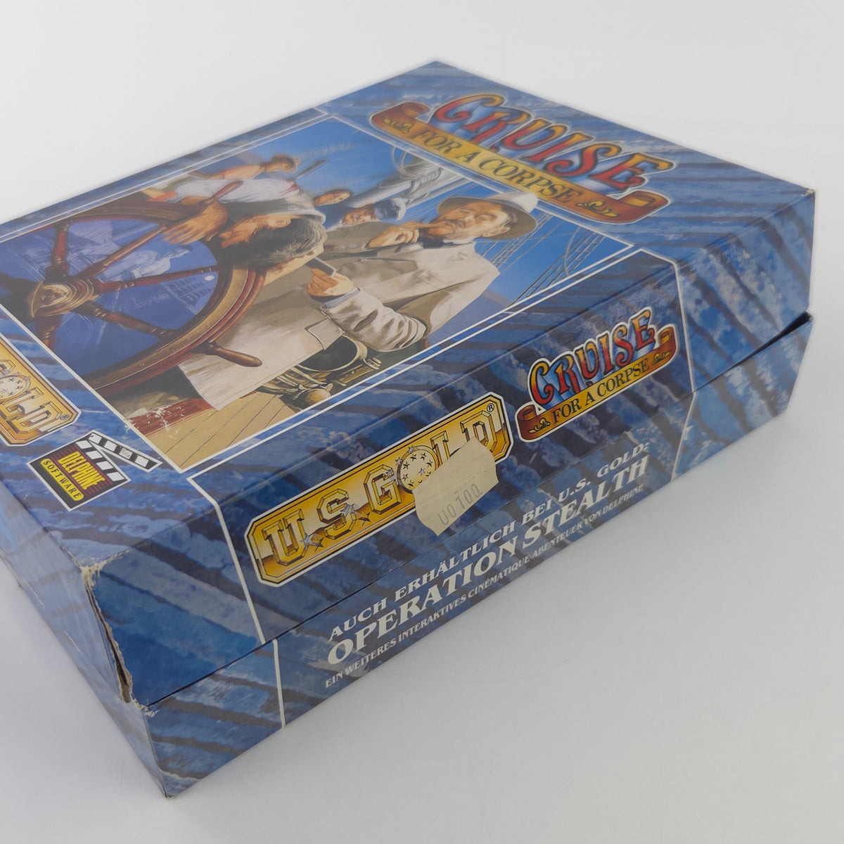 Amiga Spiel Cruise for a Corpse Big Box OVP CBM Diskette