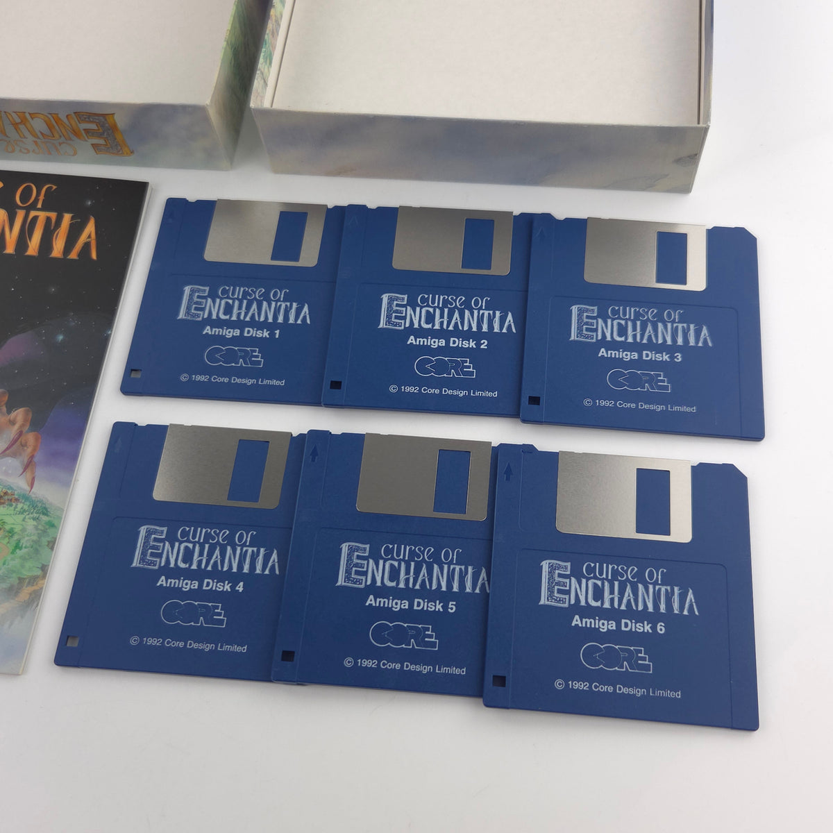 Amiga Spiel Curse of Enchantia Big Box OVP PAL Diskette