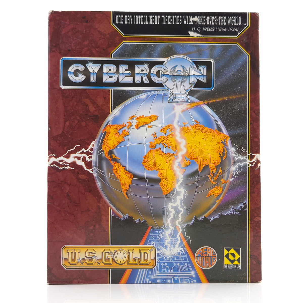 Commodore Amiga Spiel Cybercon III Big Box OVP PAL 1991