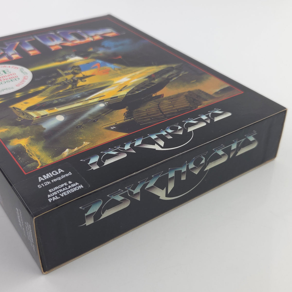 Commodore Amiga Spiel Cytron Demo Big Box OVP PAL Disk