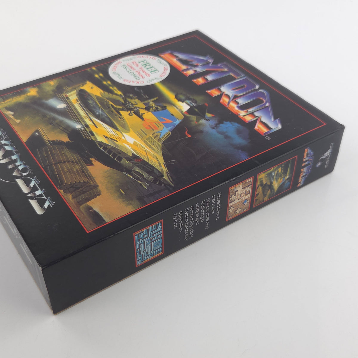 Commodore Amiga Spiel Cytron Demo Big Box OVP PAL Disk