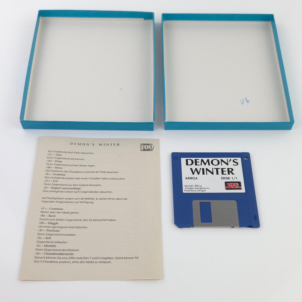 Commodore Amiga Spiel – Demons Winter (OVP PAL)