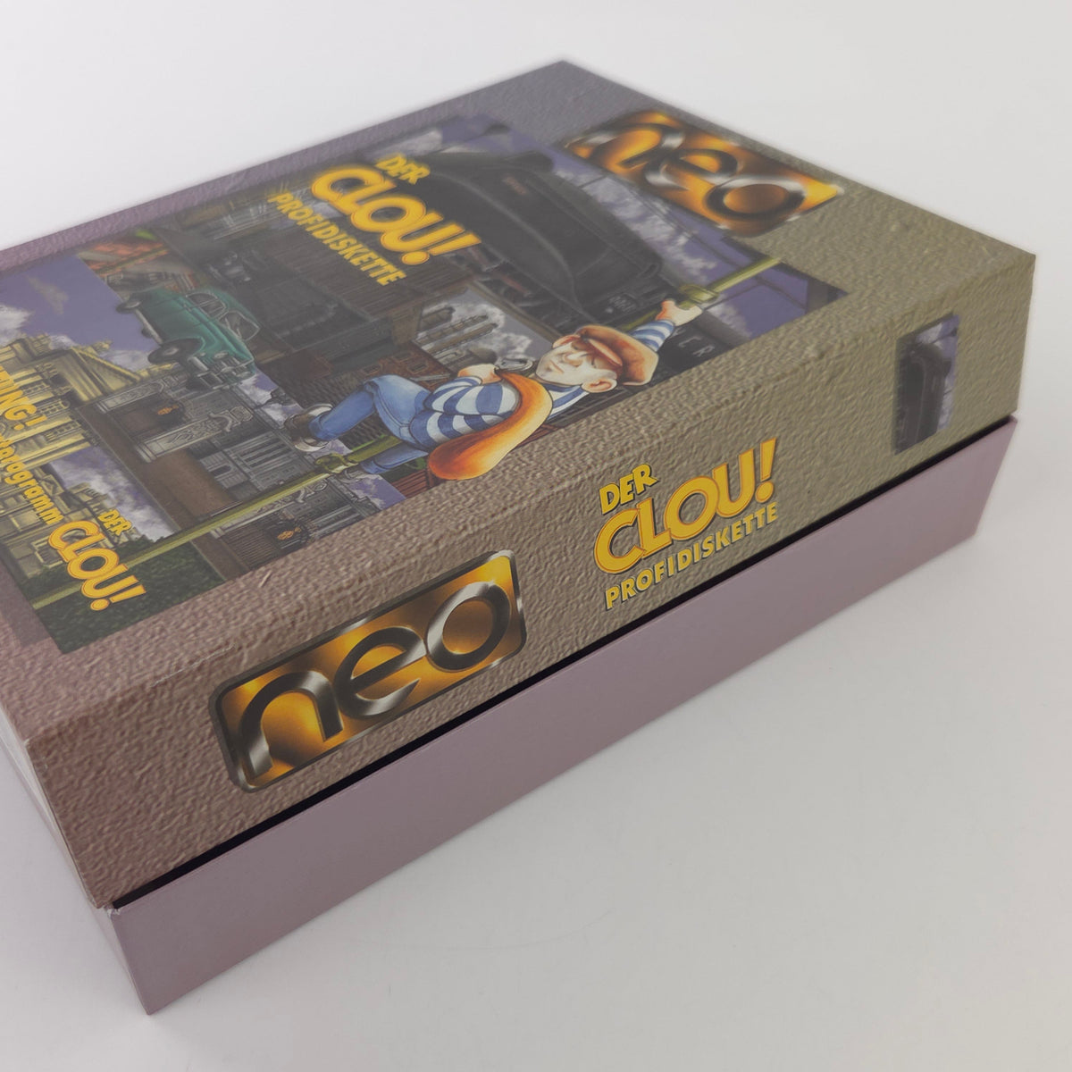 Amiga Spiel Der Clou Profidiskette Big Box OVP PAL