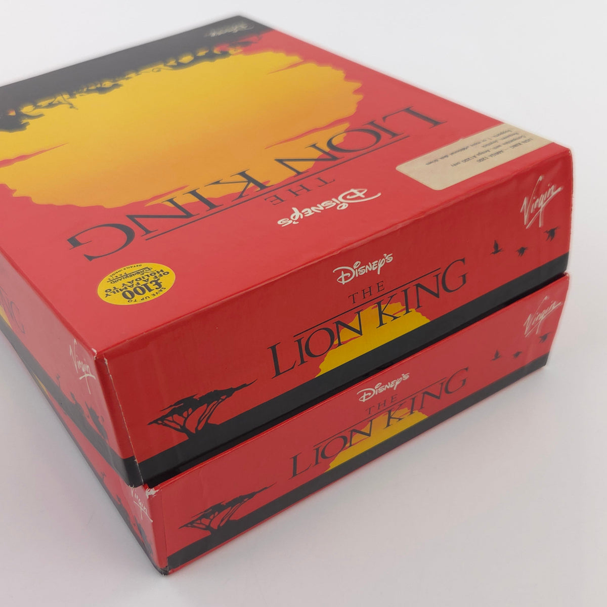 Amiga Spiel Disney The Lion King Big Box OVP PAL Virgin