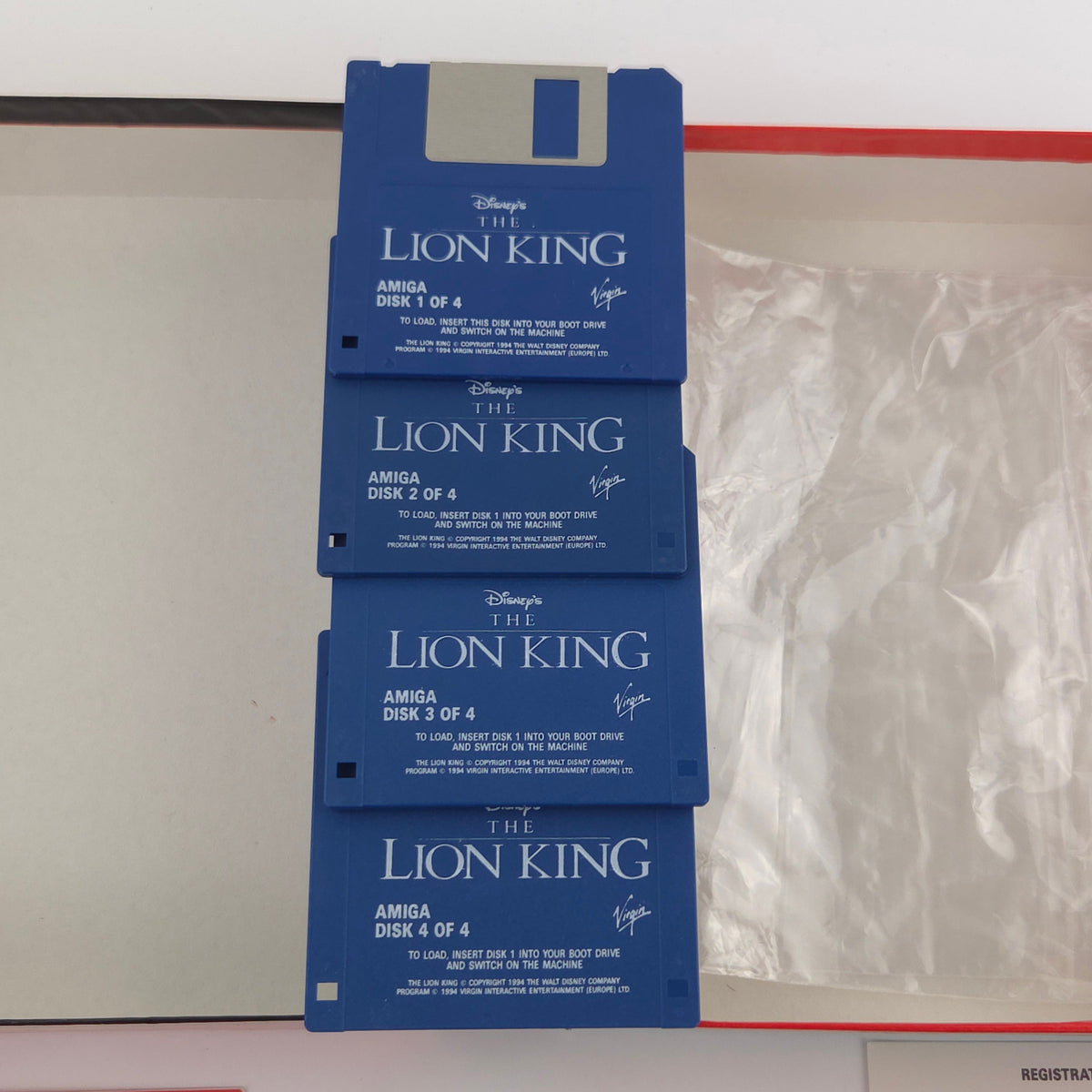 Amiga Spiel Disney The Lion King Big Box OVP PAL Virgin