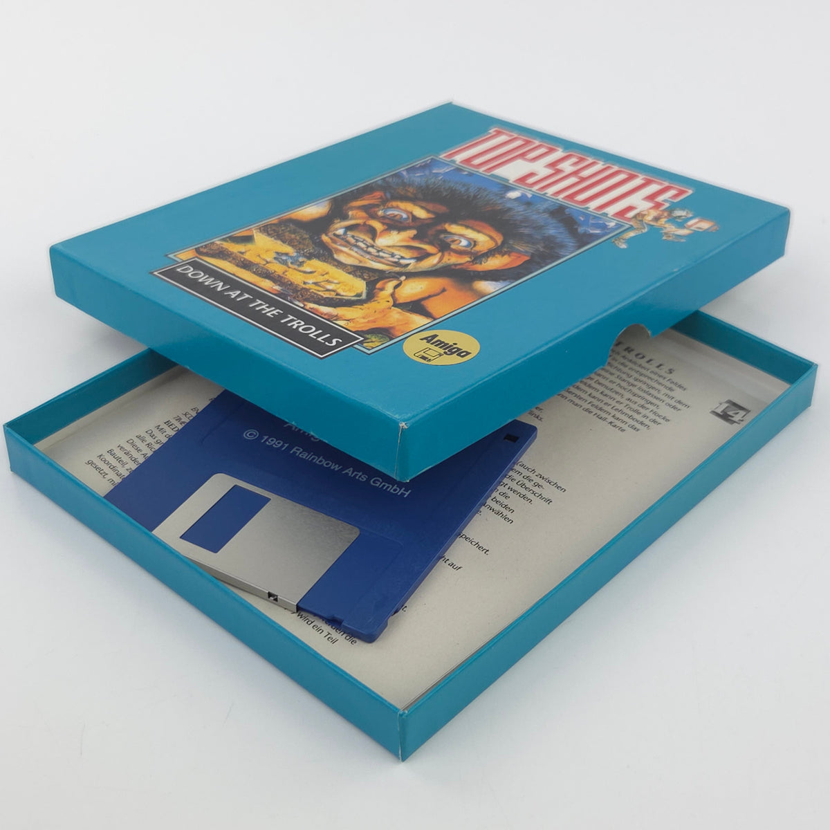 Commodore Amiga Spiel – Down at the Trolls (OVP)