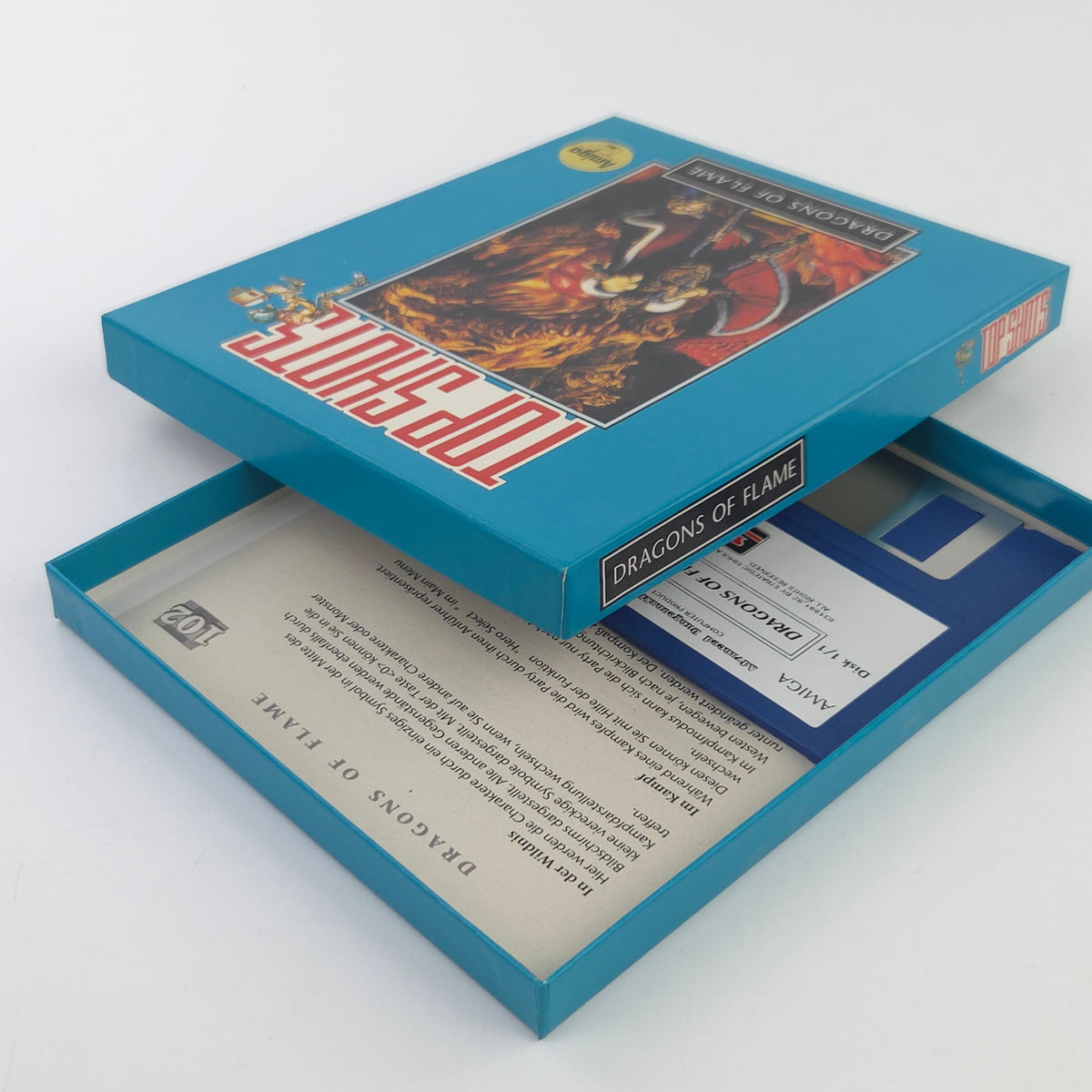 Commodore Amiga Spiel – Dragons of Flame (OVP)