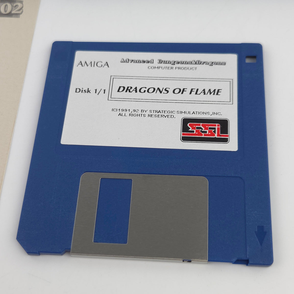 Commodore Amiga Spiel – Dragons of Flame (OVP)