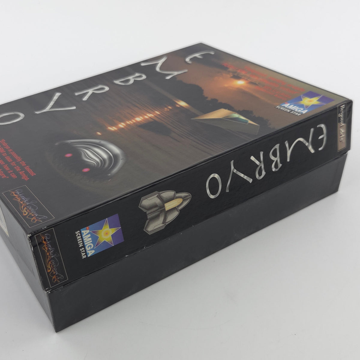 Commodore Amiga Spiel Embryo Big Box OVP PAL 1994 CBM