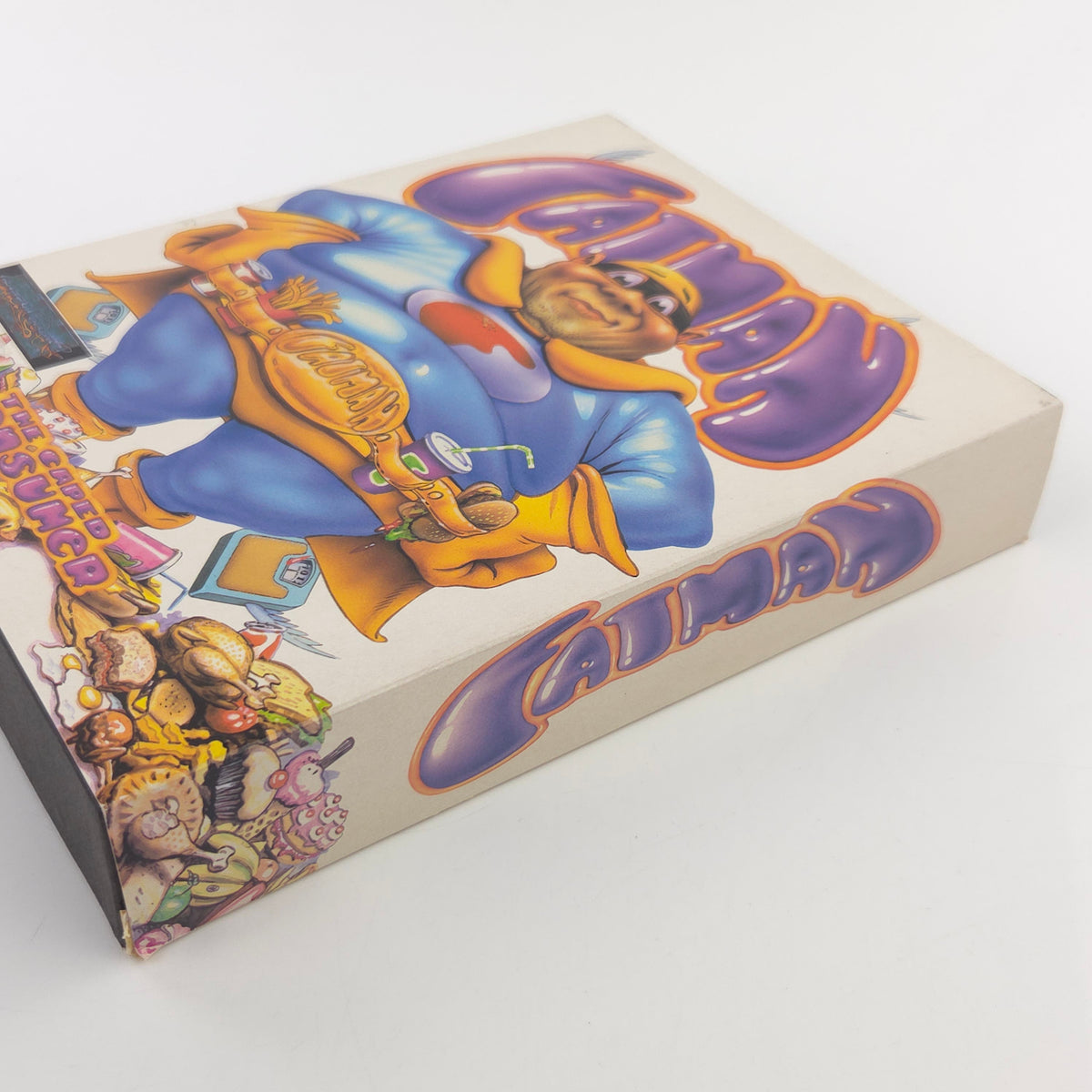 Commodore Amiga Spiel Fatman Caped Consumer Big Box OVP