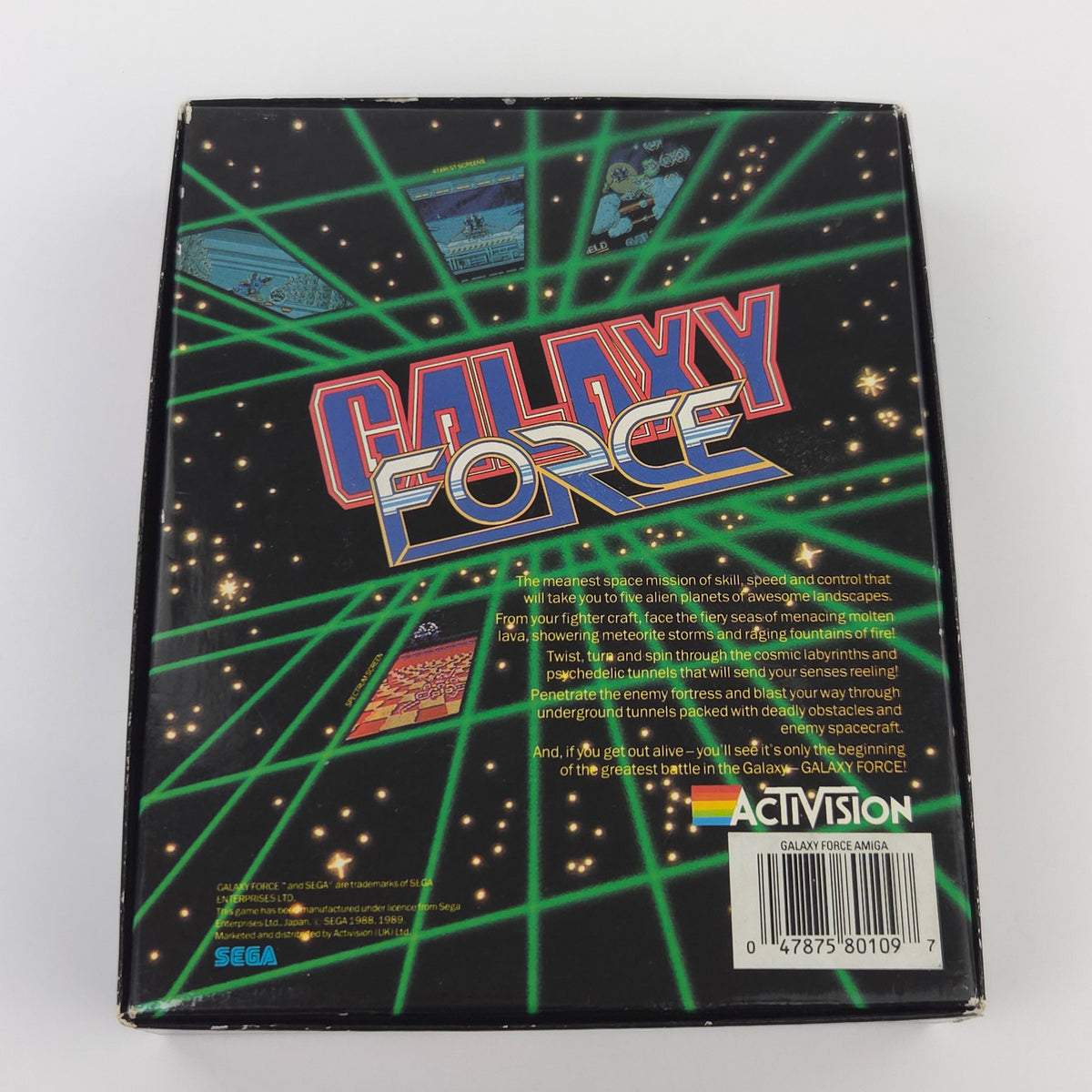 Commodore Amiga Spiel – Galaxy Force (OVP PAL)