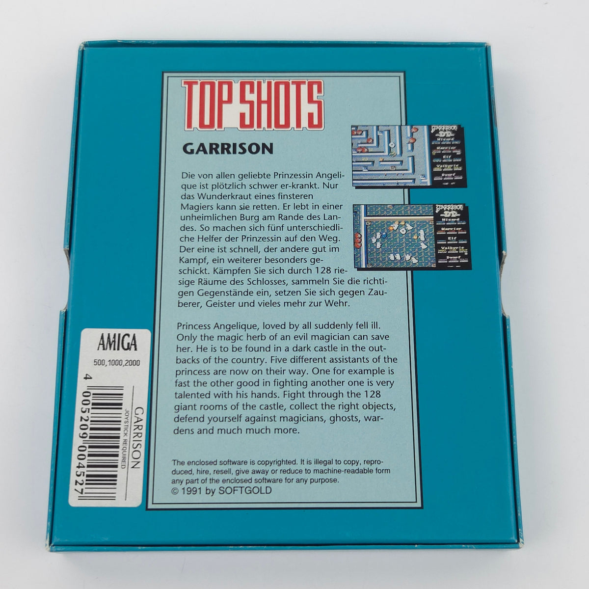 Commodore Amiga Spiel – Garrison (OVP PAL)
