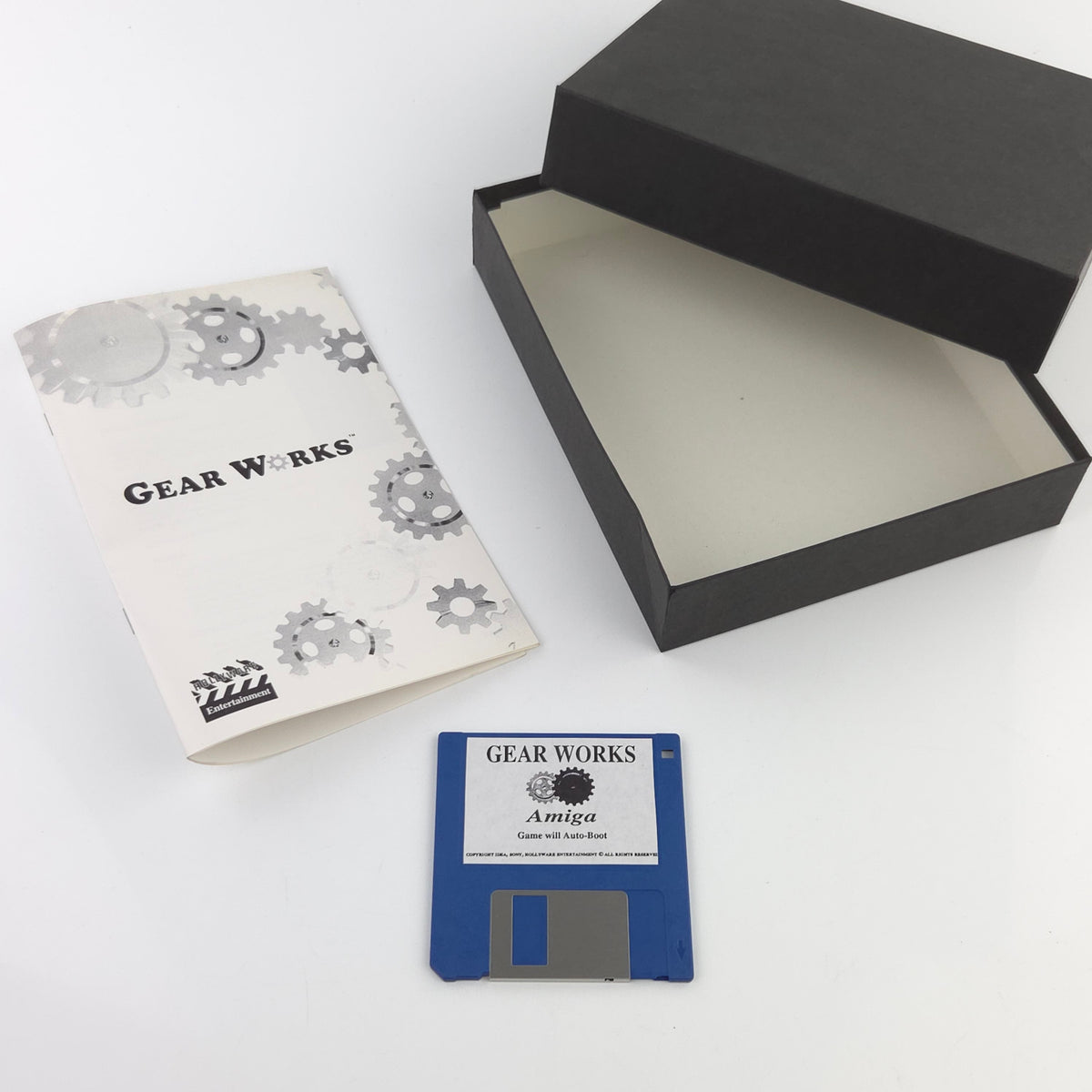 Amiga Spiel Gear Works Big Box OVP PAL CBM Disk 1993