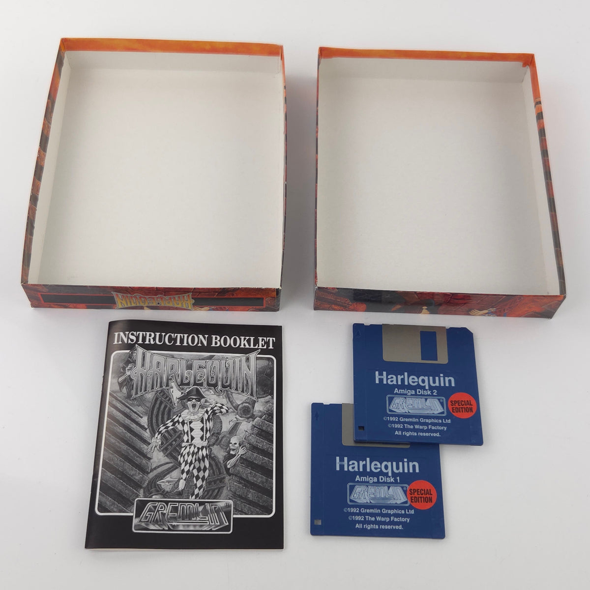 Commodore Amiga Spiel Harlequin Special Edition Big Box OVP