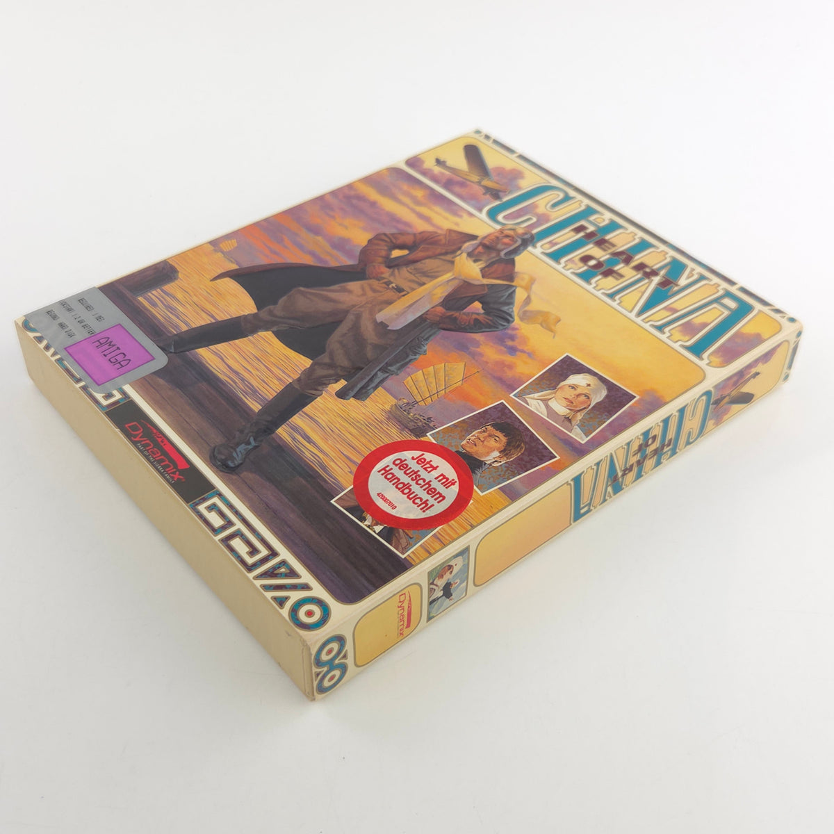 Commodore Amiga Spiel Heart of China Big Box OVP PAL