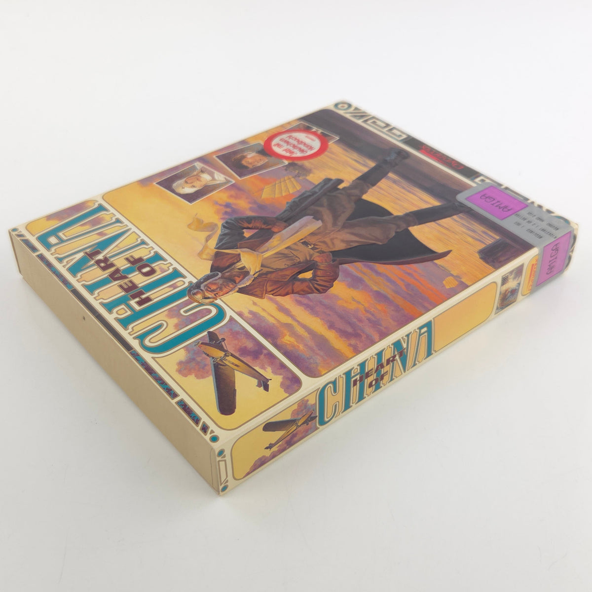 Commodore Amiga Spiel Heart of China Big Box OVP PAL