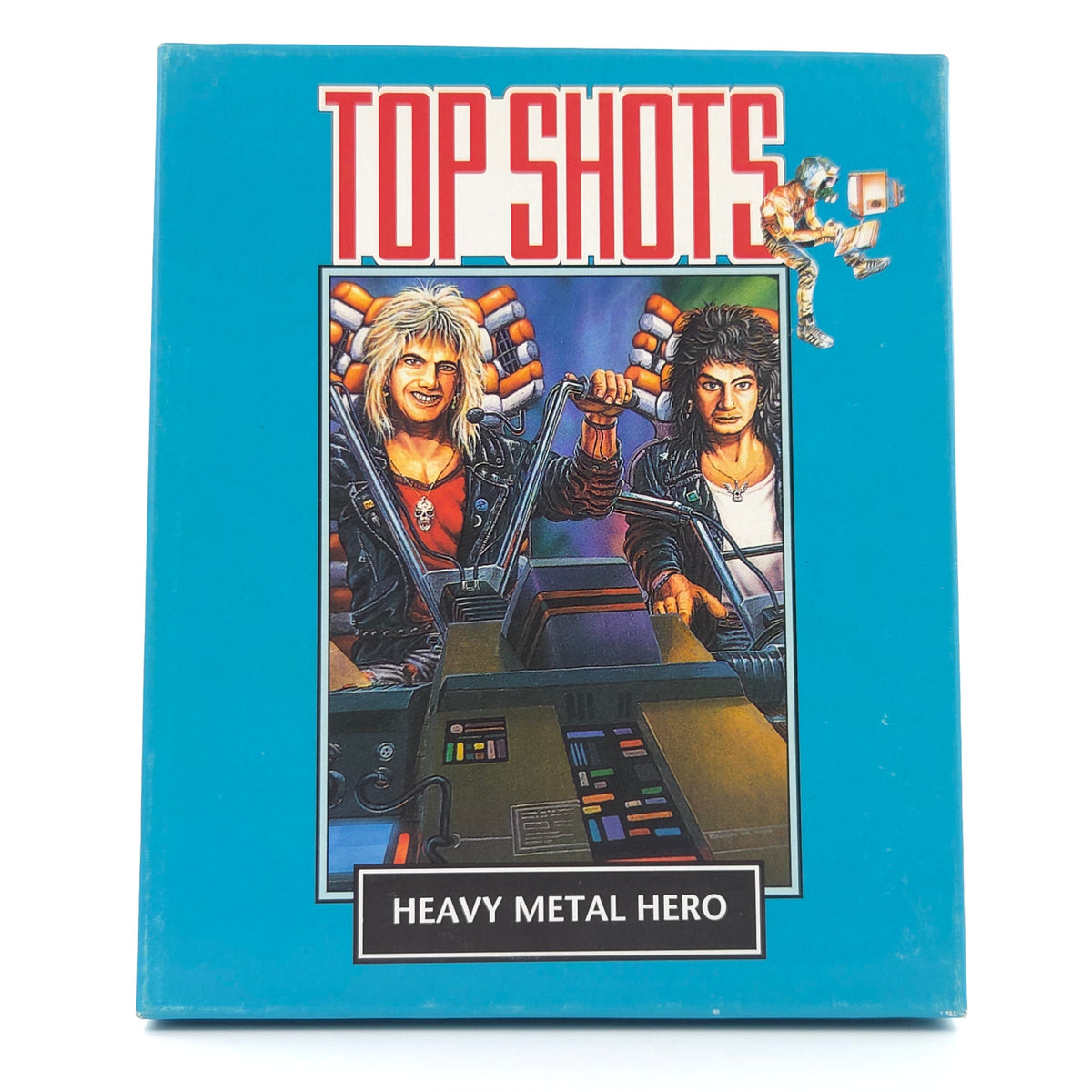 Commodore Amiga Spiel Heavy Metal Hero Top Shots OVP PAL