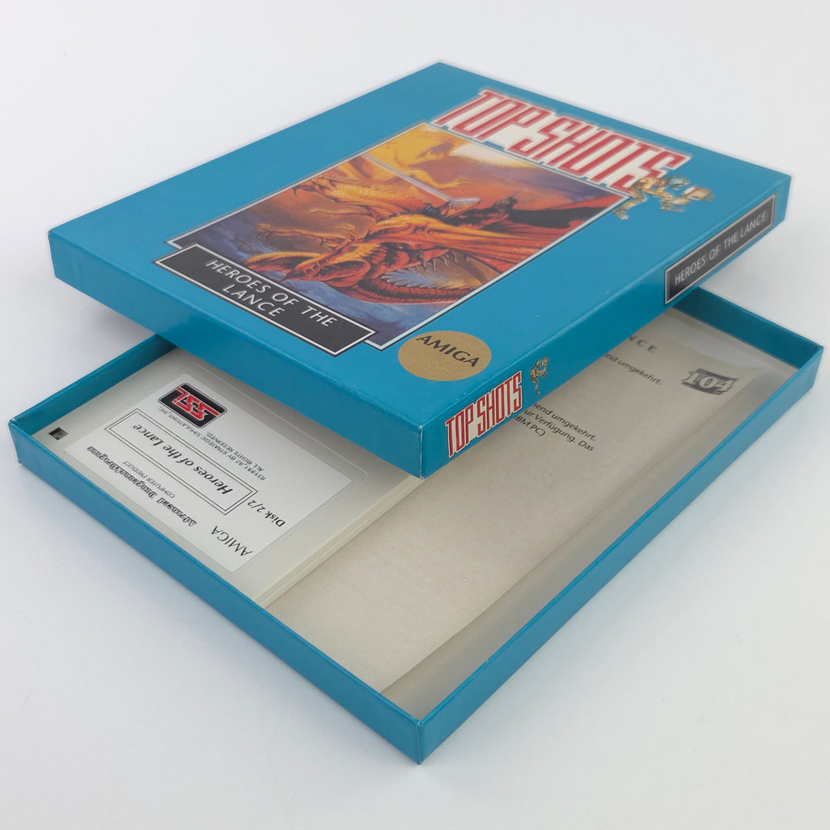 Commodore Amiga Spiel – Heroes of the Lance (OVP)