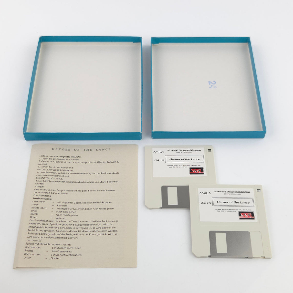 Commodore Amiga Spiel – Heroes of the Lance (OVP)