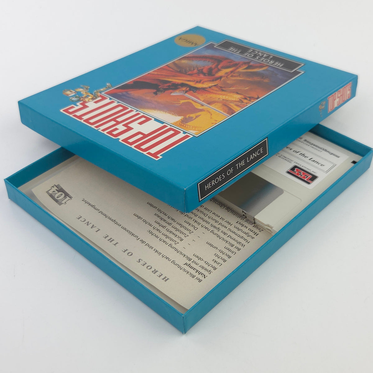 Commodore Amiga Spiel – Heroes of the Lance (OVP)