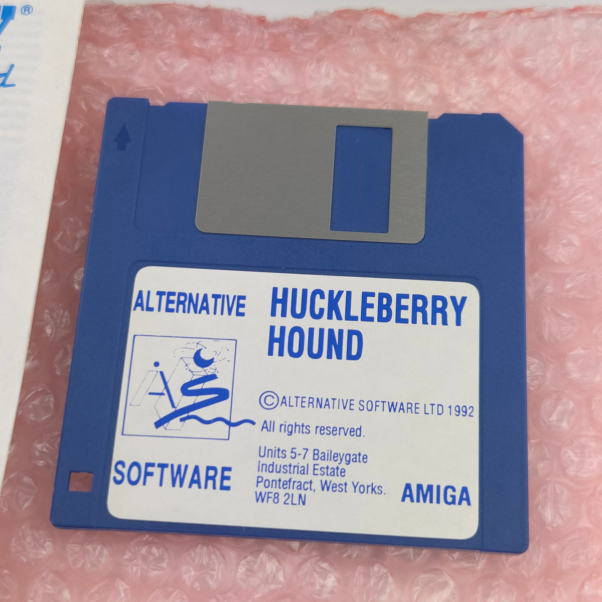 Commodore Amiga Spiel Huckleberry Hound Hollywood OVP PAL