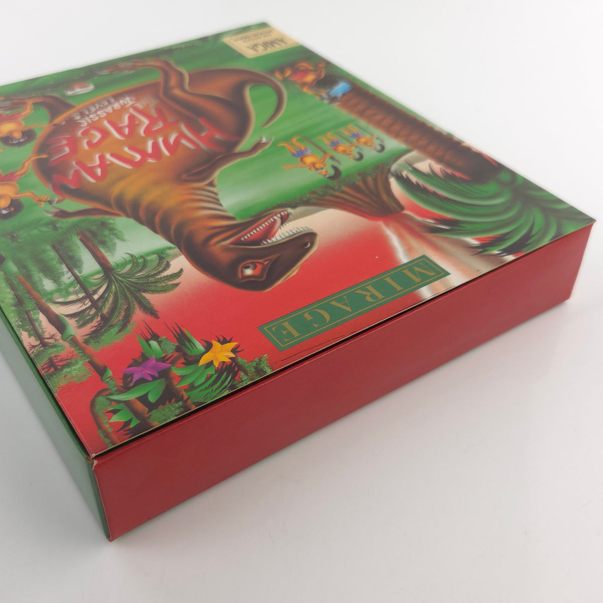 Amiga Spiel Human Race The Jurassic Levels Big Box OVP PAL