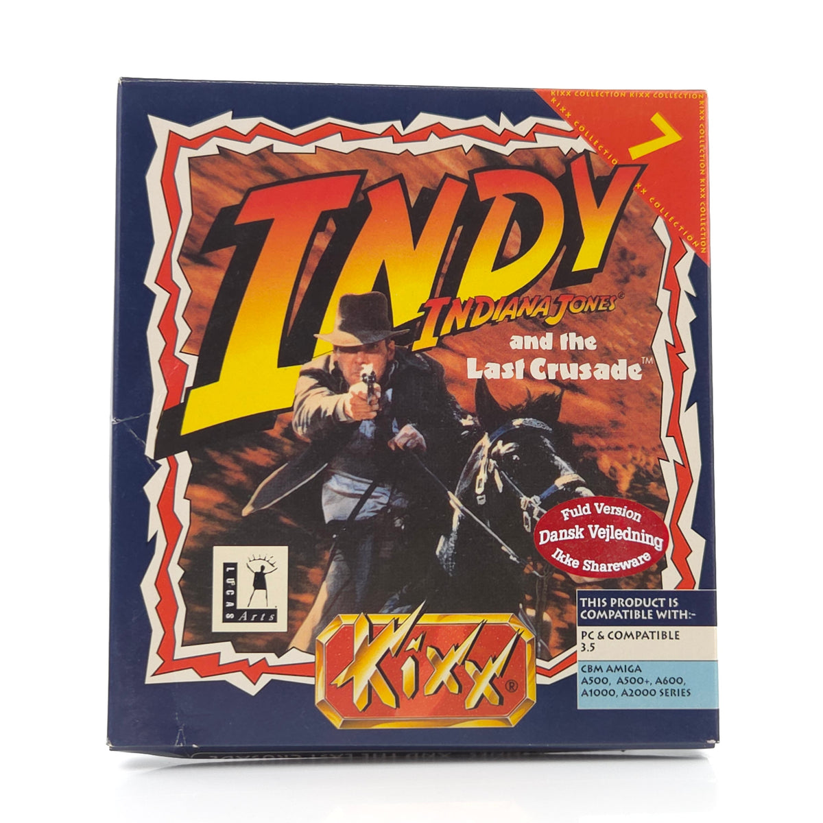 Commodore Amiga Spiel – Indiana Jones Last Crusade OVP