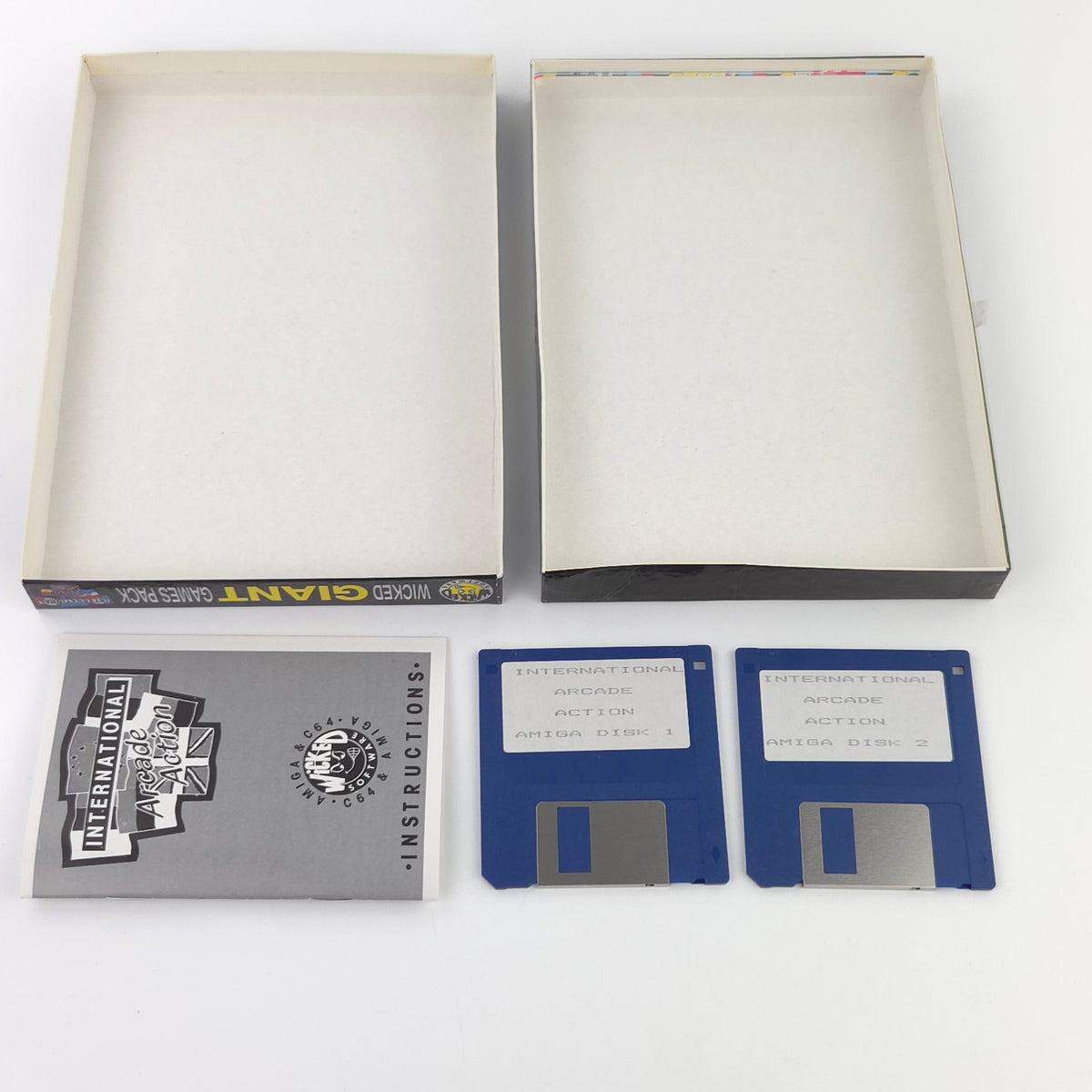 Commodore Amiga Spiel International Arcade Action OVP PAL