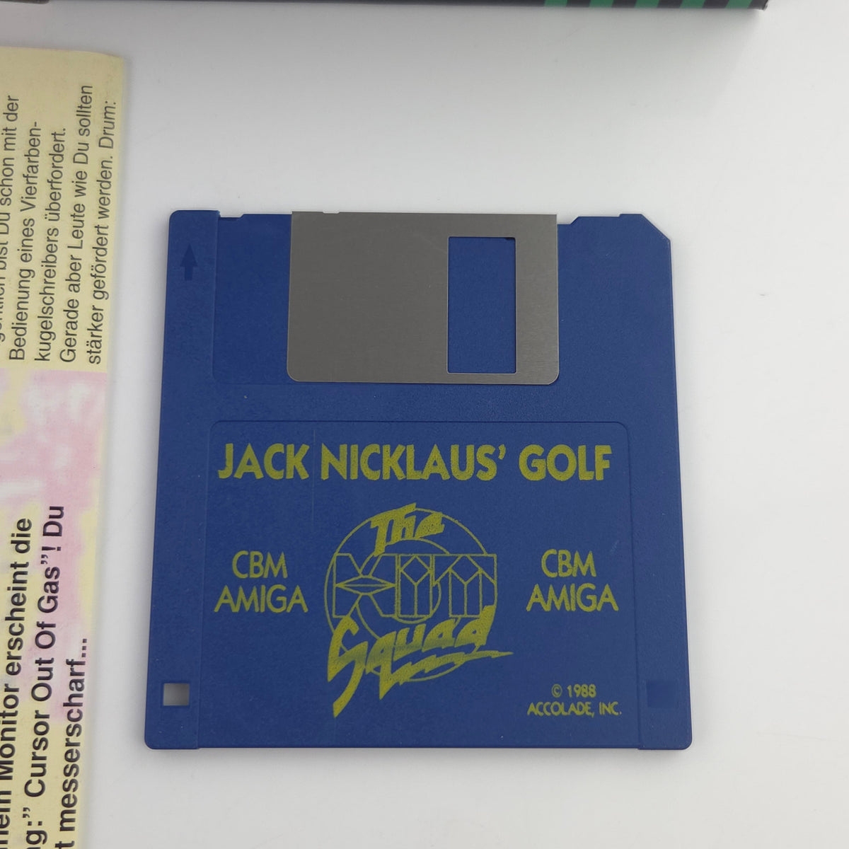 Commodore Amiga Spiel Jack Nicklaus Golf Big Box OVP PAL