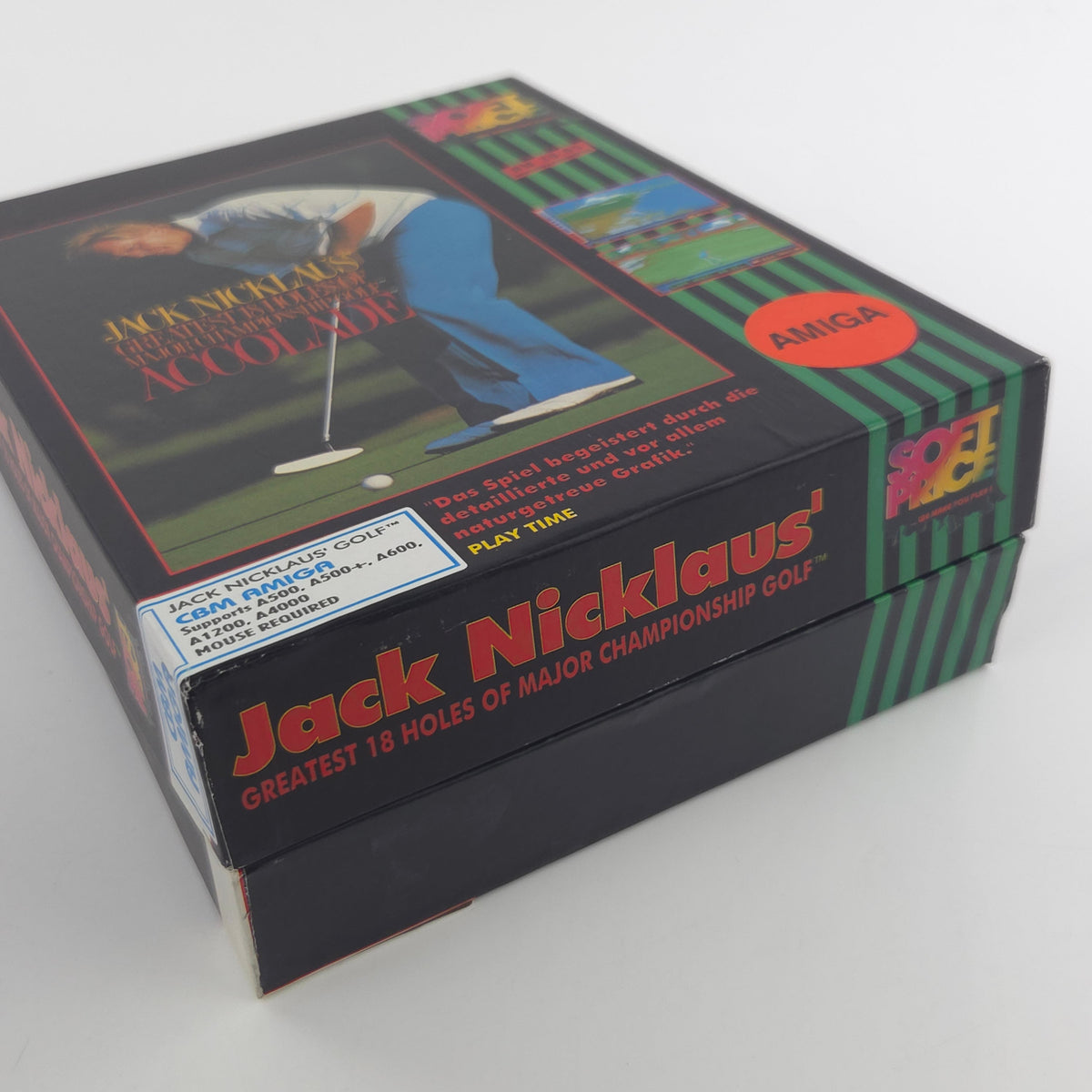 Commodore Amiga Spiel Jack Nicklaus Golf Big Box OVP PAL