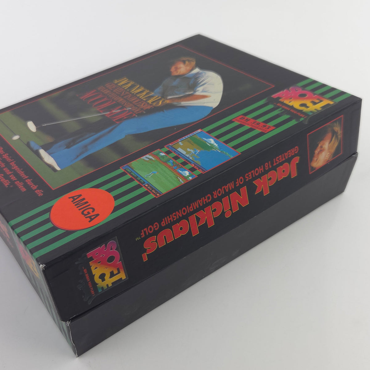 Commodore Amiga Spiel Jack Nicklaus Golf Big Box OVP PAL