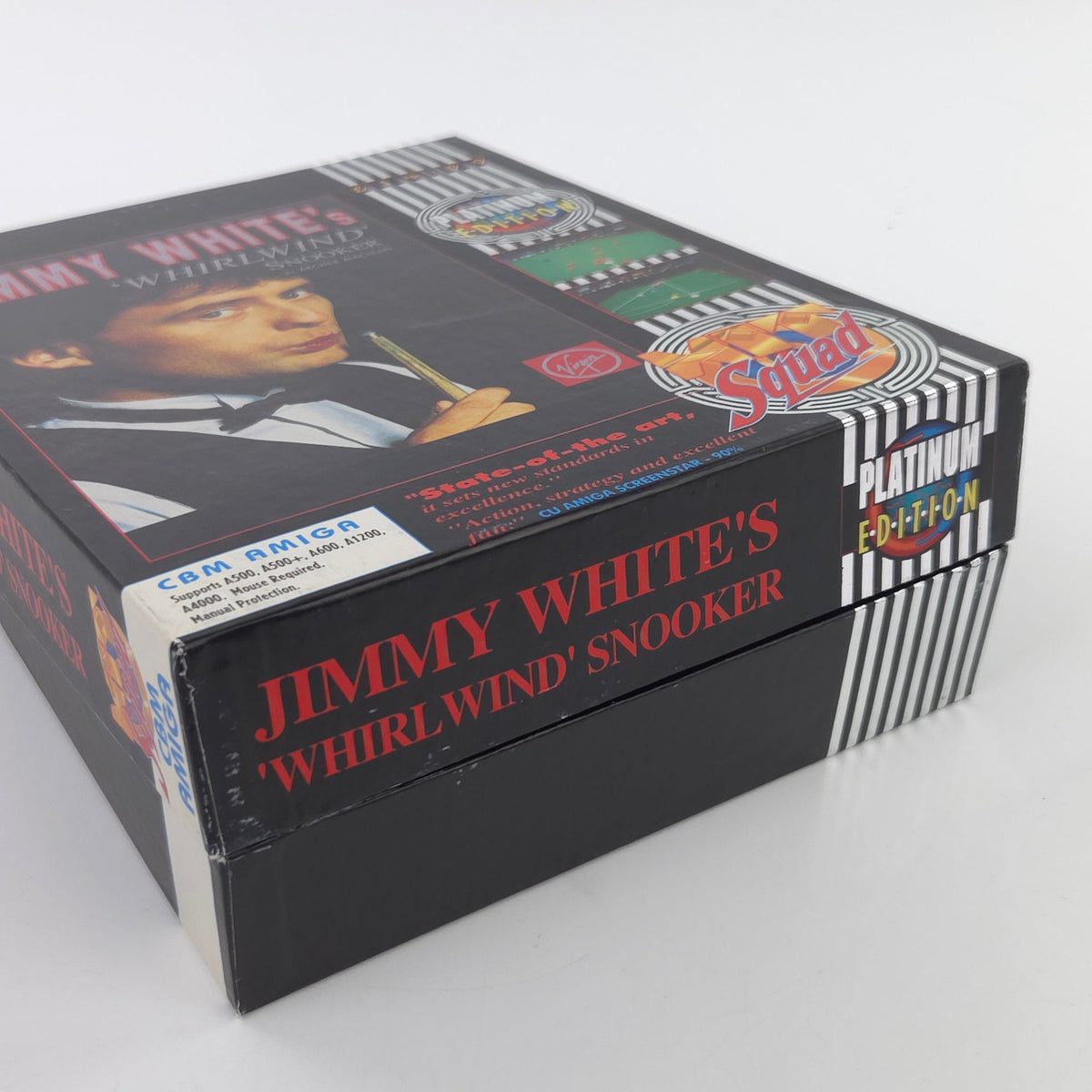 Amiga Spiel Jimmy Whites Whirlwind Snooker Big Box OVP PAL